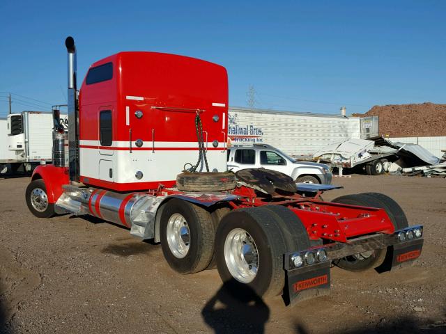 1XKWD49X1EJ419776 - 2014 KENWORTH CONSTRUCT RED photo 3