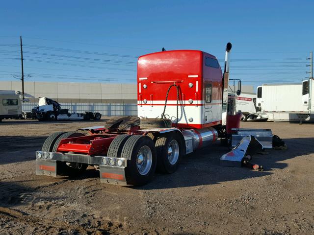 1XKWD49X1EJ419776 - 2014 KENWORTH CONSTRUCT RED photo 4