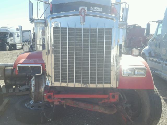 1XKWD49X1EJ419776 - 2014 KENWORTH CONSTRUCT RED photo 7