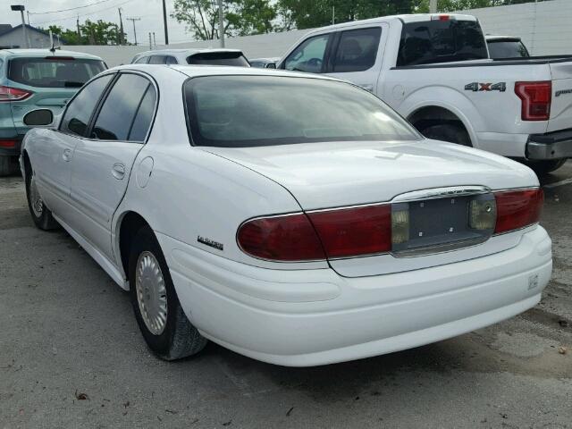 1G4HP54K4Y4221396 - 2000 BUICK LESABRE CU WHITE photo 3