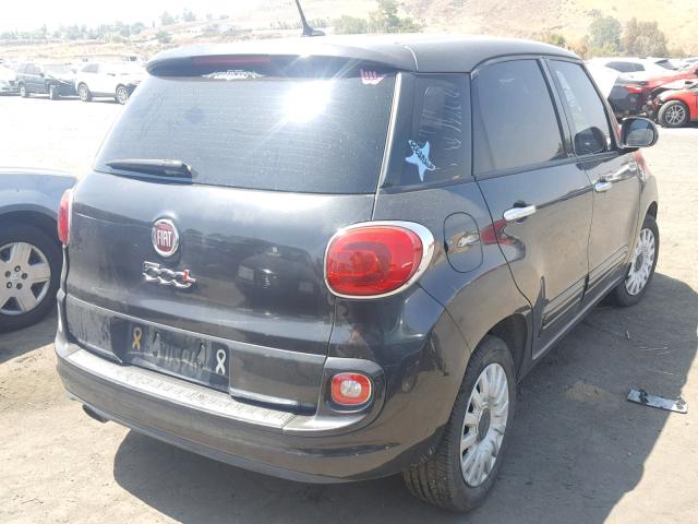 ZFBCFAAH2EZ028832 - 2014 FIAT 500L POP BLACK photo 4