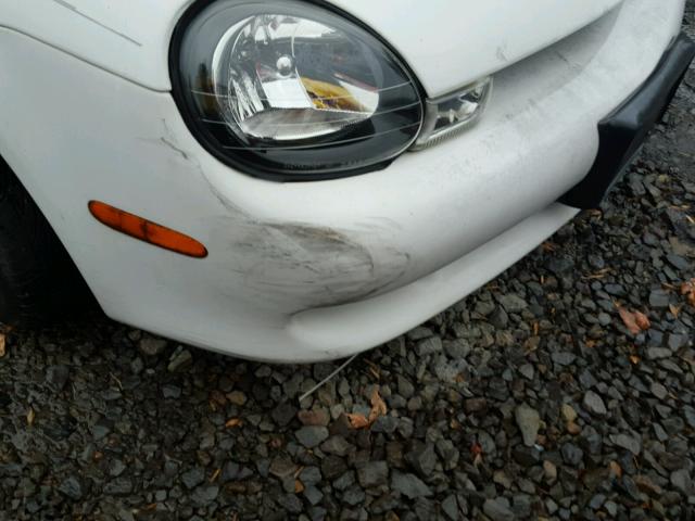 1P3ES46C5YD517615 - 2000 PLYMOUTH NEON BASE WHITE photo 9