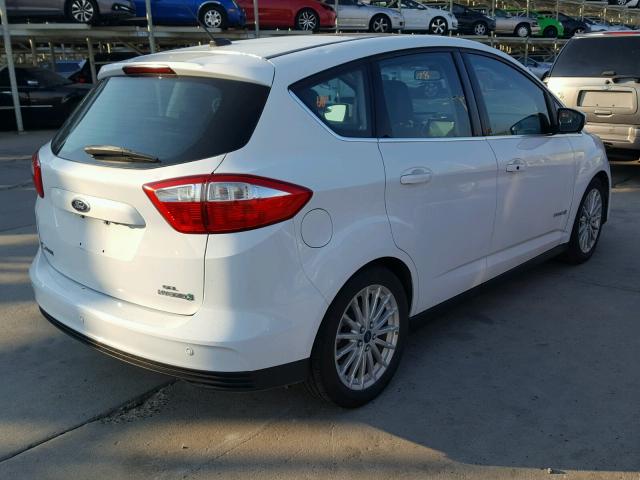 1FADP5BU6DL536245 - 2013 FORD C-MAX SEL WHITE photo 4