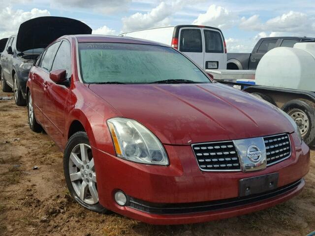 1N4BA41E95C848574 - 2005 NISSAN MAXIMA SE BURGUNDY photo 1