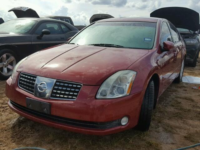 1N4BA41E95C848574 - 2005 NISSAN MAXIMA SE BURGUNDY photo 2