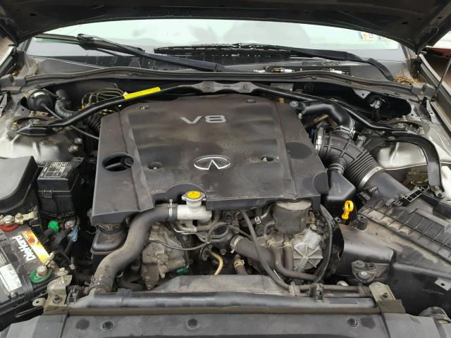 JNKBF01A64M500045 - 2004 INFINITI Q45 GRAY photo 7