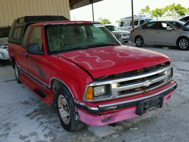 1GCCS19W3SK179145 - 1995 CHEVROLET S TRUCK S1 RED photo 1