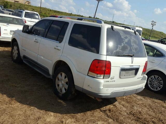 5LMEU68H24ZJ47244 - 2004 LINCOLN AVIATOR WHITE photo 3