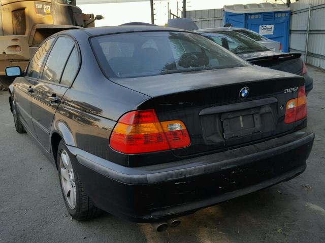 WBAAZ33484KP88091 - 2004 BMW 325 IS SUL BLACK photo 3