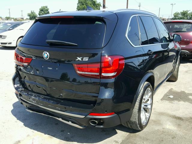 5UXKR0C31H0V74993 - 2017 BMW X5 XDRIVE3 BLACK photo 4