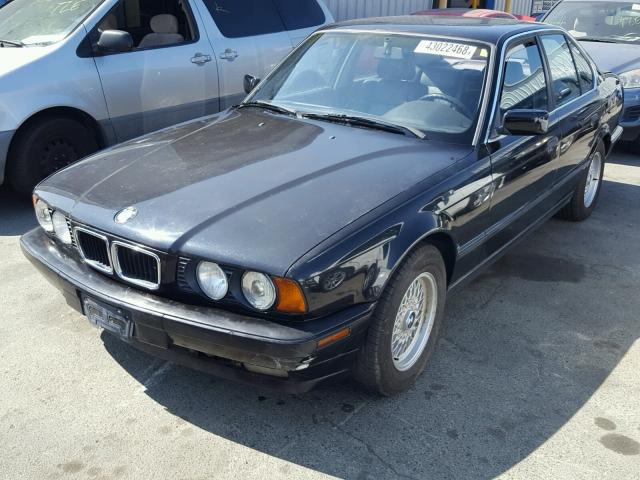 WBAHE2313RGE84447 - 1994 BMW 530 I AUTO BLACK photo 2