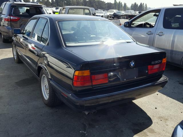 WBAHE2313RGE84447 - 1994 BMW 530 I AUTO BLACK photo 3