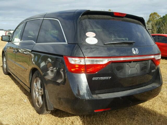 5FNRL5H93BB043833 - 2011 HONDA ODYSSEY TO BLACK photo 3