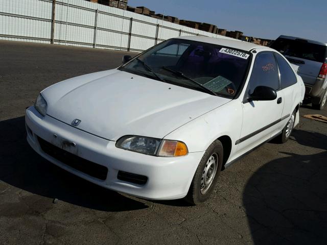 2HGEJ212XSH579898 - 1995 HONDA CIVIC DX WHITE photo 2