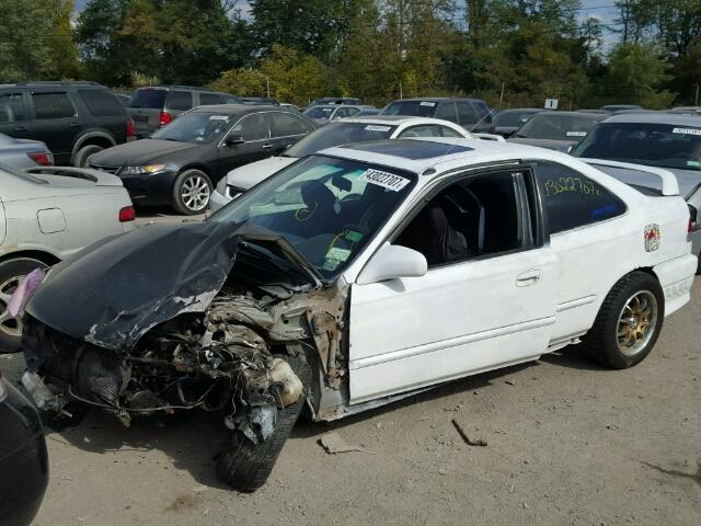 1HGEJ8140XL052001 - 1999 HONDA CIVIC EX WHITE photo 2