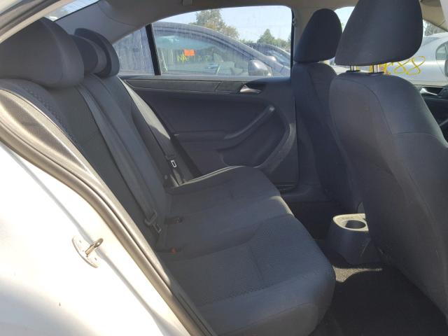 3VW2K7AJ6CM327424 - 2012 VOLKSWAGEN JETTA BASE Սպիտակ լուսանկար 6