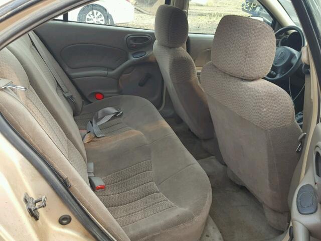 1G2NE52TX1C215448 - 2001 PONTIAC GRAND AM S ოქროსფერი ფოტო 6