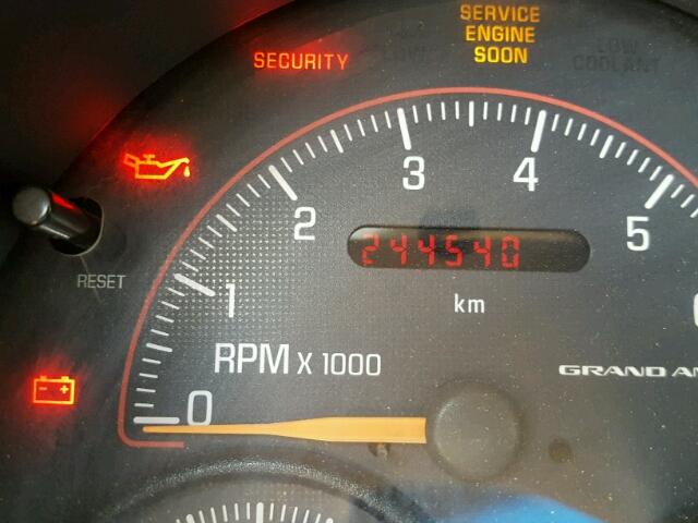 1G2NE52TX1C215448 - 2001 PONTIAC GRAND AM S ოქროსფერი ფოტო 8