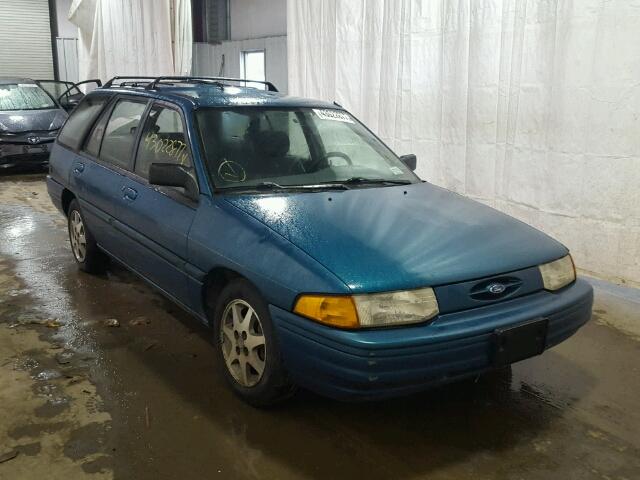 1FASP15JXSW263954 - 1995 FORD ESCORT LX BLUE photo 1