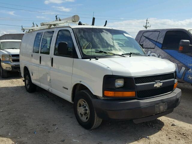 1GCGG25V961179815 - 2006 CHEVROLET EXPRESS G2 WHITE photo 1