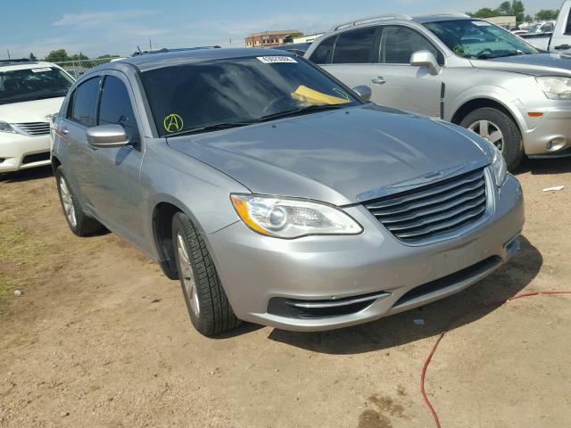 1C3CCBBB4DN509911 - 2013 CHRYSLER 200 SILVER photo 1