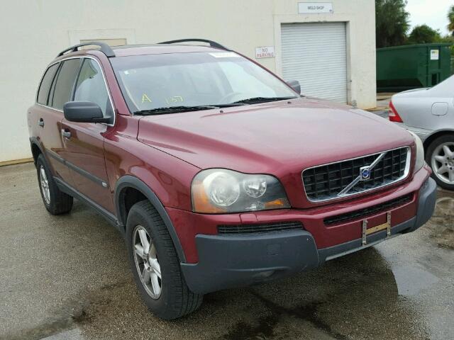 YV1CZ59H231021675 - 2003 VOLVO XC90 BURGUNDY photo 1