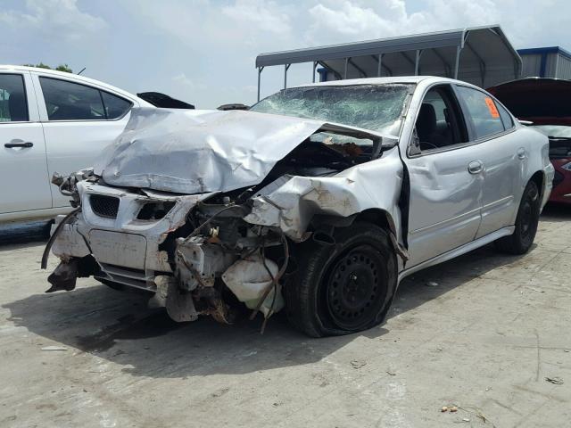 1G2NE52E75M123442 - 2005 PONTIAC GRAND AM S Gümüş foto 2