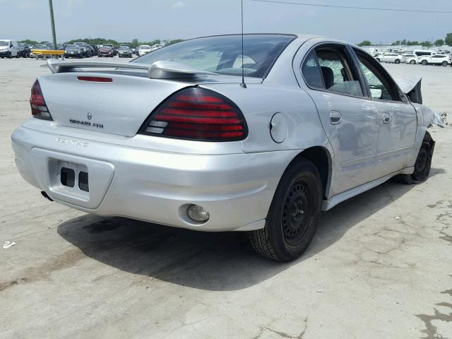 1G2NE52E75M123442 - 2005 PONTIAC GRAND AM S Gümüş foto 4