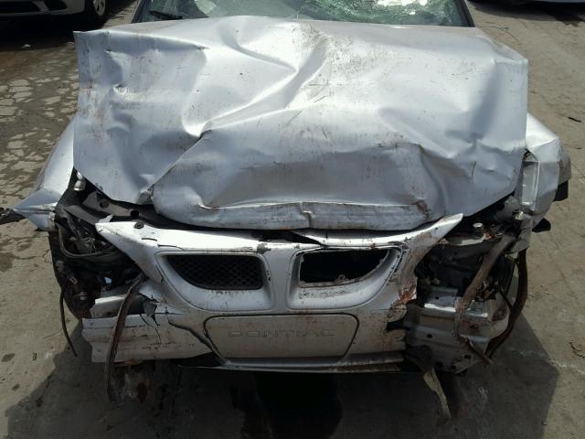 1G2NE52E75M123442 - 2005 PONTIAC GRAND AM S Gümüş foto 7