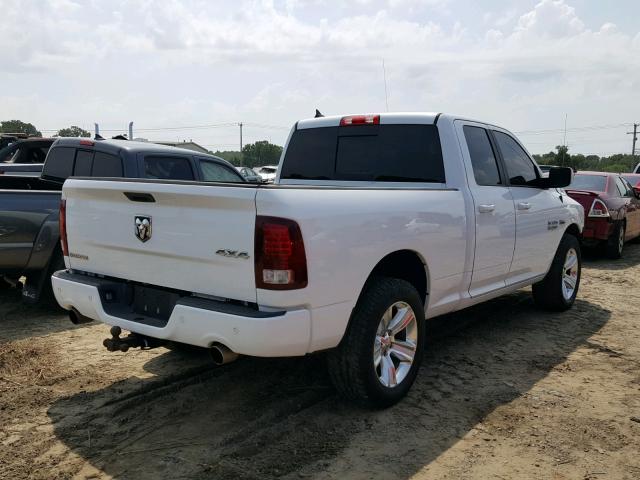 1C6RR7HT1ES309452 - 2014 RAM 1500 SPORT WHITE photo 4