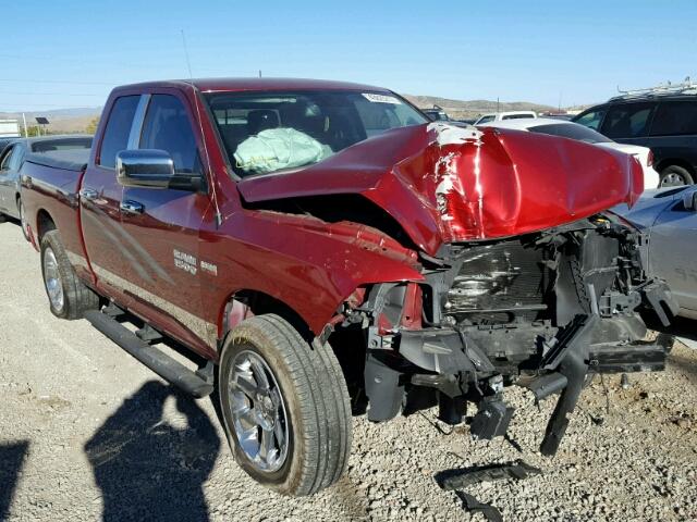 1C6RR7FT9FS619806 - 2015 RAM 1500 ST BURGUNDY photo 1