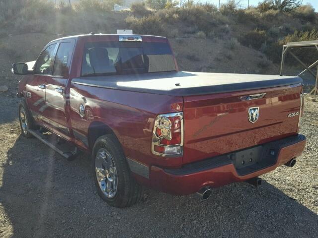 1C6RR7FT9FS619806 - 2015 RAM 1500 ST BURGUNDY photo 3