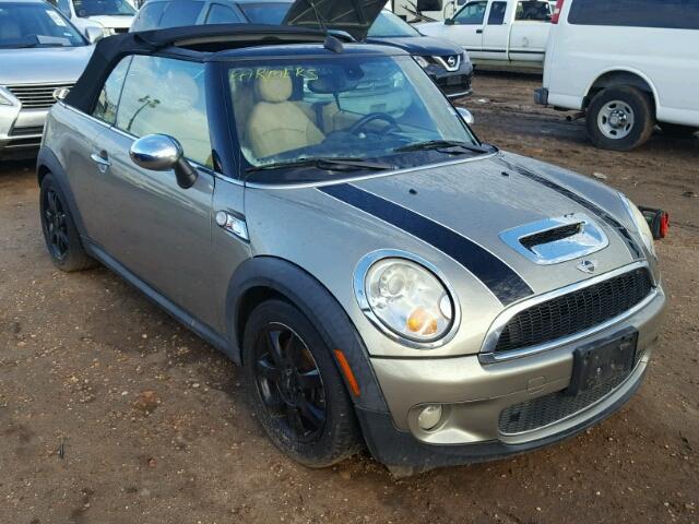 WMWMS33529TG89295 - 2009 MINI COOPER S SILVER photo 1