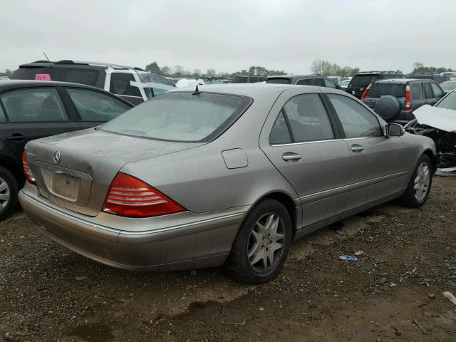 WDBNF67J86A474687 - 2006 MERCEDES-BENZ S SILVER photo 4