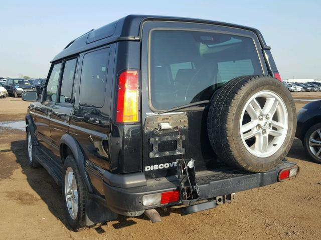 SALTW16413A778424 - 2003 LAND ROVER DISCOVERY BLACK photo 3
