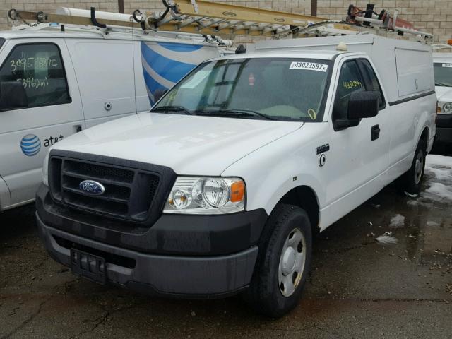 1FTRF12208KC52485 - 2008 FORD F150 WHITE photo 2