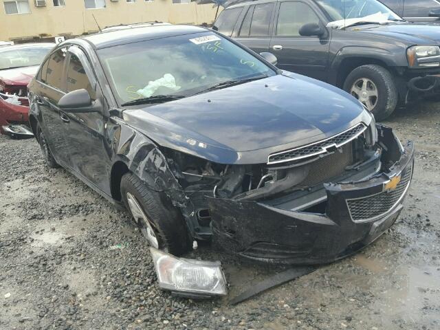 1G1PA5SH4D7309066 - 2013 CHEVROLET CRUZE BLACK photo 1