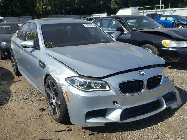 WBSFV9C59ED593499 - 2014 BMW M5 SILVER photo 1