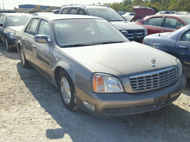 1G6KD54Y2YU320518 - 2000 CADILLAC DEVILLE BROWN photo 1