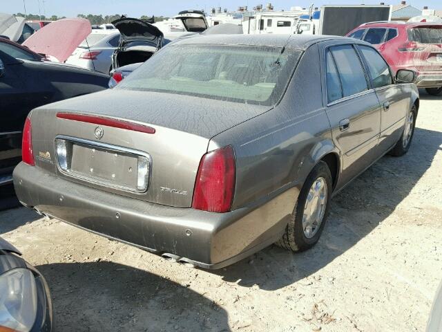 1G6KD54Y2YU320518 - 2000 CADILLAC DEVILLE BROWN photo 4