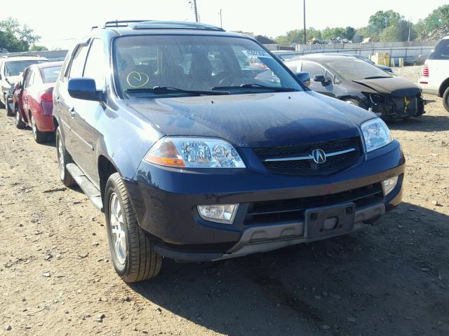 2HNYD18823H511257 - 2003 ACURA MDX TOURIN BLUE photo 1