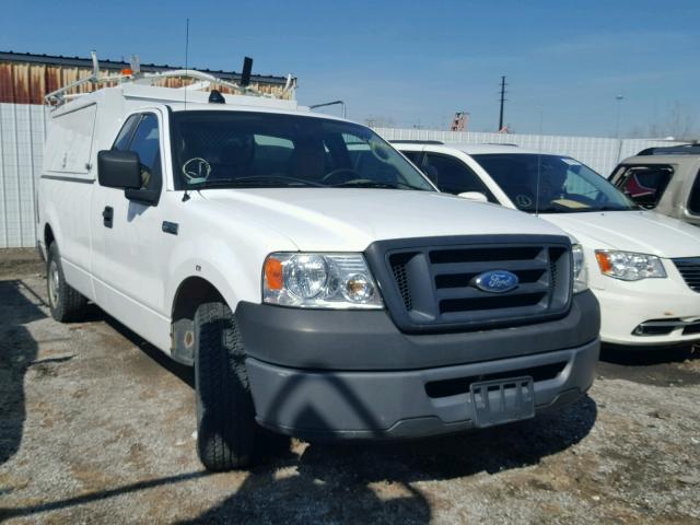 1FTRF12278KB94911 - 2008 FORD F150 WHITE photo 1