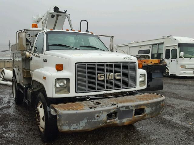 1GDK7H1M9TJ509891 - 1996 GMC TOPKICK C7 WHITE photo 1