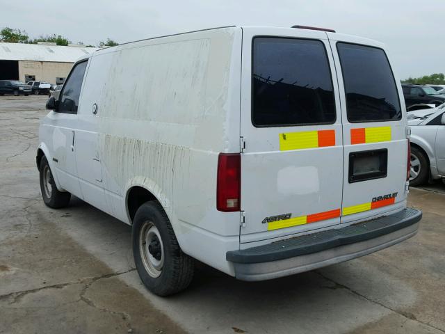 1GCDM19W4YB135033 - 2000 CHEVROLET ASTRO WHITE photo 3