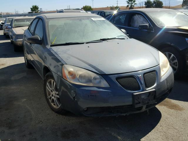 1G2ZG528254168505 - 2005 PONTIAC G6 BLUE photo 1