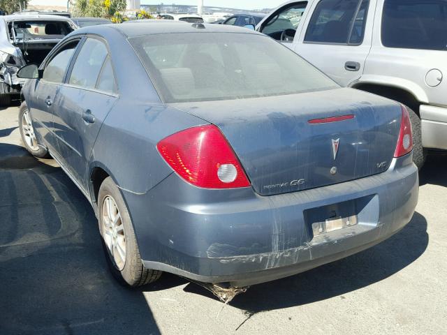 1G2ZG528254168505 - 2005 PONTIAC G6 BLUE photo 3