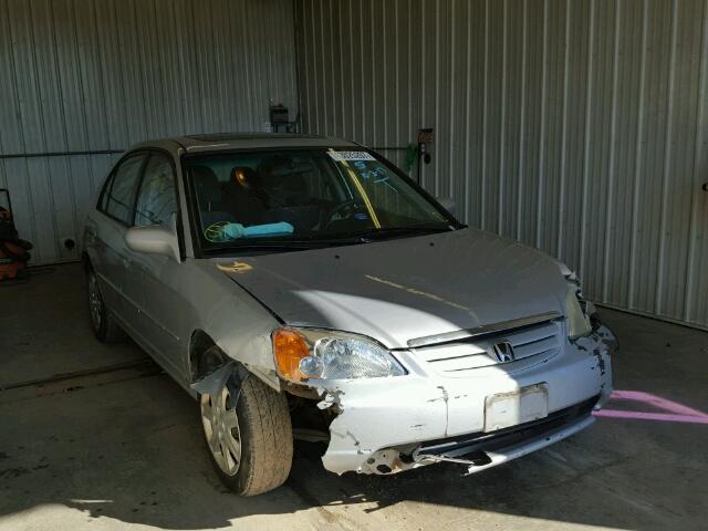 1HGES26763L035663 - 2003 HONDA CIVIC SILVER photo 1