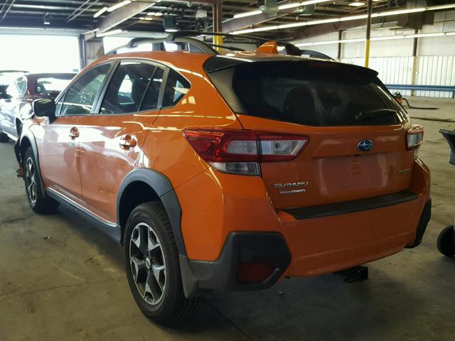 JF2GTADC7JH288121 - 2018 SUBARU CROSSTREK ORANGE photo 3