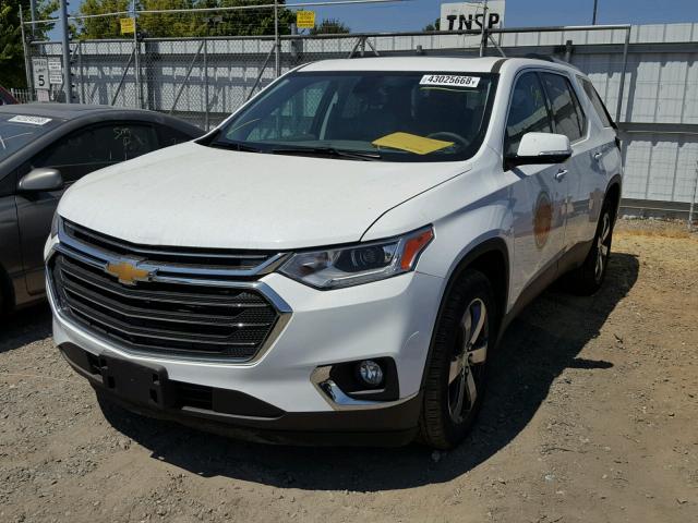 1GNEVHKW1JJ193110 - 2018 CHEVROLET TRAVERSE L თეთრი ფოტო 2
