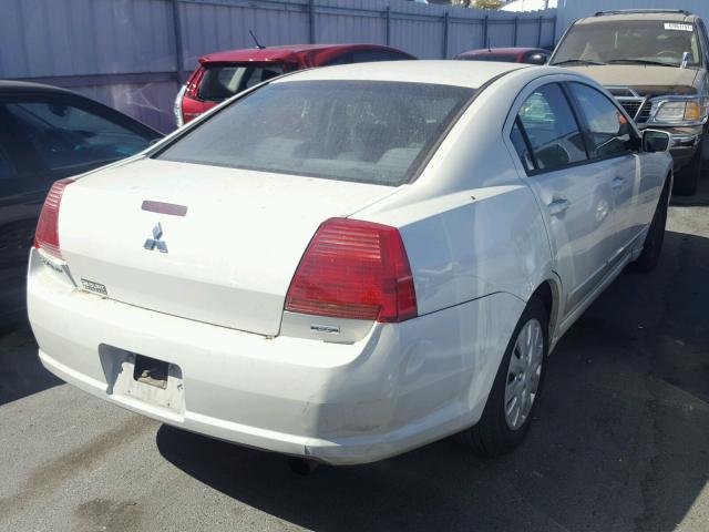 4A3AB36F94E105055 - 2004 MITSUBISHI GALANT ES WHITE photo 4